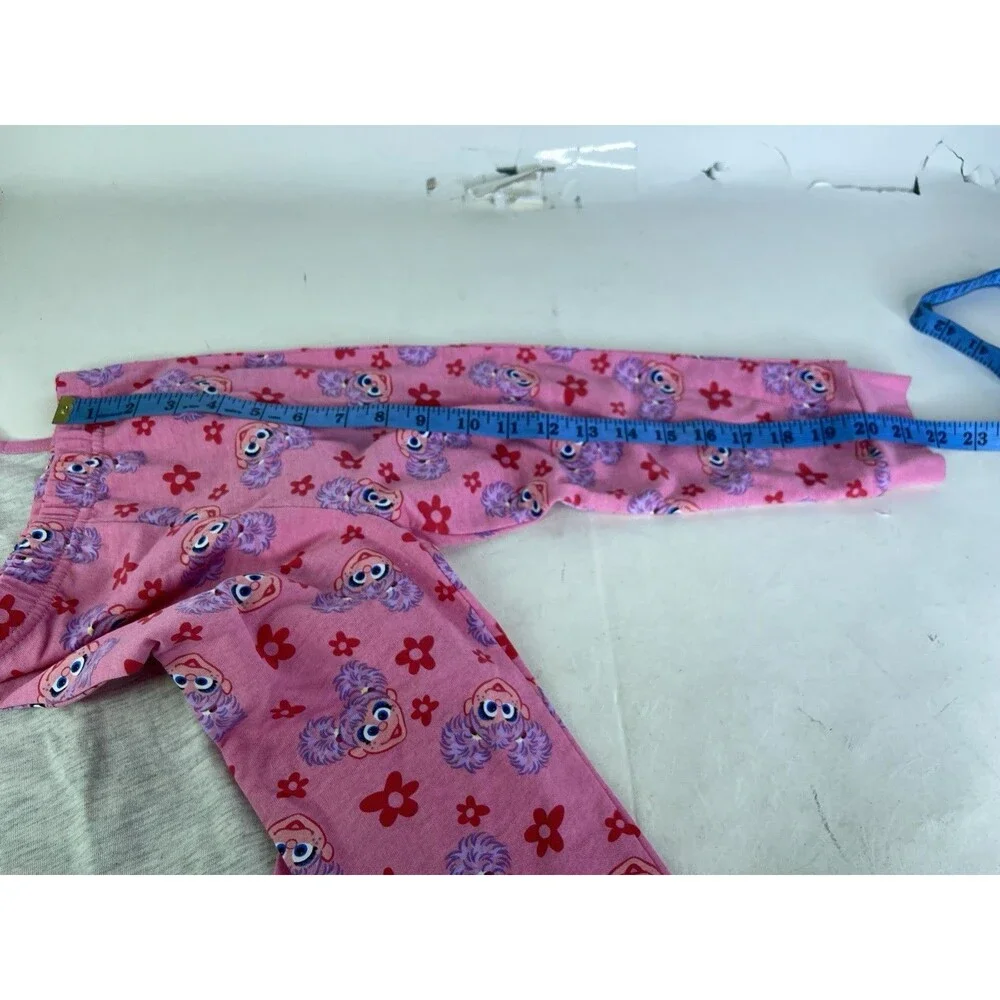 Sesame Street Abby Cadabby 2 Piece Long Sleeve Top Pants Outfit Set Girls 3T